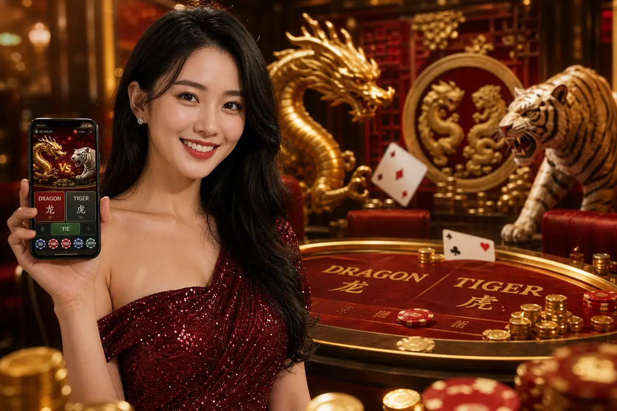wow88my Casino dealer profesional mengendalikan meja baccarat